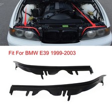 2pcs Scheinwerfer Dichtung Schwarz F�r BMW E39 5er 99-03 LCI 63126908406 Vorne