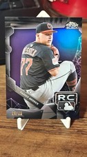 2026 Chrome Black /75 Parker Messick #52 Rookie Design Variation Guardians