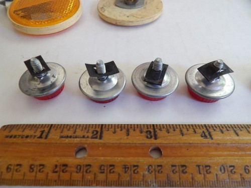 LOT OF VINTAGE REFLECTORS BIKES CARS - Picture 14 of 14