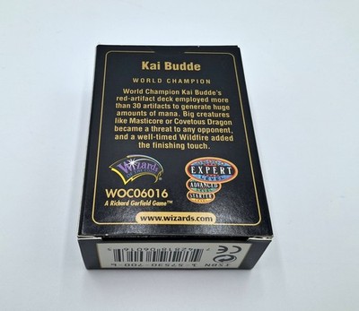 MTG Magic World Championships Tokyo 1999 KAI BUDDE Deck ~ Open | eBay