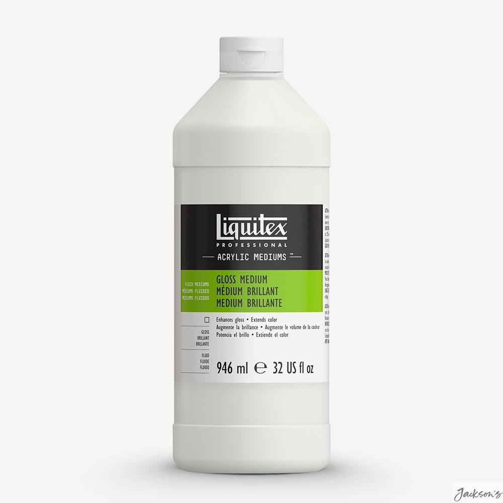 Liquitex Professional Gloss Medium Acrylic Polymer 946ml For Painting Collage...