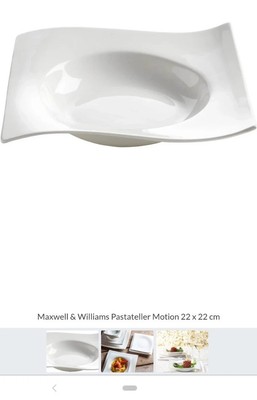 Maxwell & Williams Pastateller Motion 22 x 22 cm