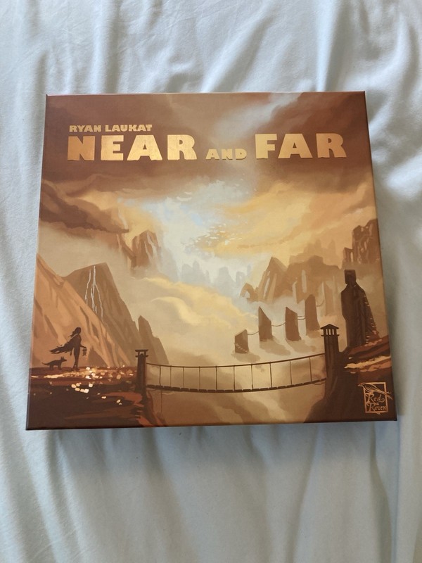 Red Raven Games Near and Far Board Game Great Condition Never Played Adventure