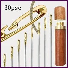 30pcs Needle-free Needles Elderly Blind Needle-free Needles Without Needle.