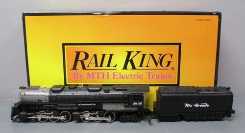 MTH 30-1189-1 Spur O D&RG 4-6-6-4 Challenger Dampflok & Tender #3505 mit PS2 EX | Zustand: Used