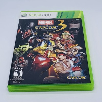 Marvel vs. Capcom 3: Fate of Two Worlds Xbox 360 - Complete w/ Manual CIB Tested