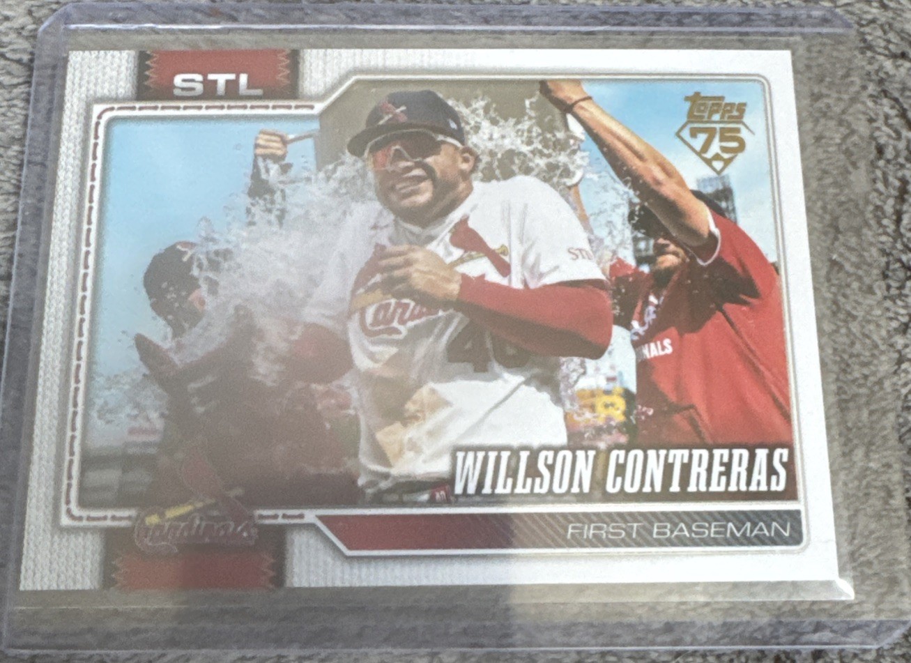 2026 Topps Series 1 - Willson Contreras [Golden Mirror Variation] #180