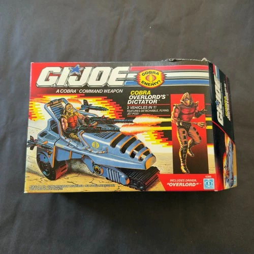 1990 HASBRO GI JOE COBRA COBRA OVERLORD'S DICTATOR VEHICLE - BOX ONLY