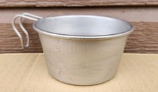 Vtg Rocky Cup Stainless Steel Camping Hiking 1 Cup/250ml Measure Made in USA Vtg Rocky Cup Stainless Steel Camping Hiking 1 Cup/250ml Measure Made in USA