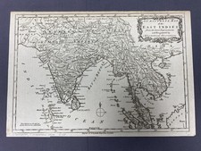 An Accurate Map Of The East Indies 1779 Antique Map SE Asia India & East Indies