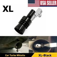 Universal Turbo Sound Exhaust Muffler Pipe Whistle Car Oversized Roar Maker D