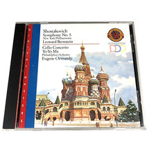 Shostakovich: Symphony No. 5; Cello Concerto No. 1 CD, Feb-1989, CBS Records