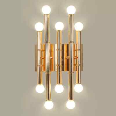 Luxary Wall Lamp Royal Premium Brass Light With 5 Arms Elengant Look Wall Sconce