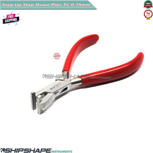 Dental TC Orthodontics Pliers Detailing Bayonet Bends Step-Up/Down Wire Bending - Picture 24 of 25
