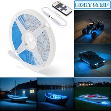 12V Waterproof LED Strip Light 5M 300LEDs For Boat / Truck / Car / Suv / Rv Blue