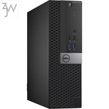 Dell SFF Desktop Computer PC Intel i7-8700 64GB 2TB SSD Built-in WiFi Win 11 Pro
