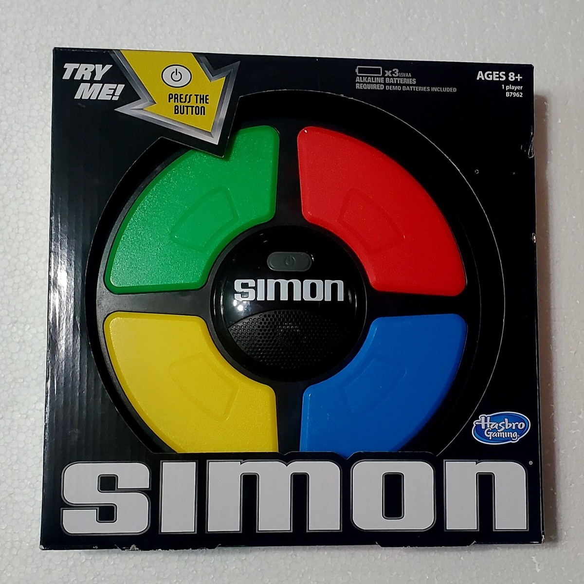 Basic Fun Simon Electronic Game With Digital Screen And Built-In Counter, 9-Inch Diameter