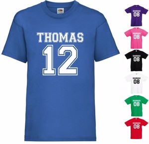 camisetas personalizadas con nombre y numero