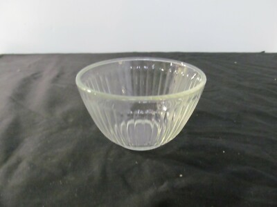 Vintage Pyrex 7401-S Clear Glass Ribbed Mixing Bowl 3 Cups | eBay