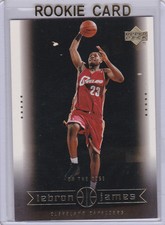 LeBRON JAMES ROOKIE CARD Cleveland Cavs Basketball 2003/04 Upper Deck RC LAKERS!