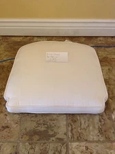 Frontgate British Colonial Outdoor Patio Deck BAR Stool Chair Cushions 20x19 NEW