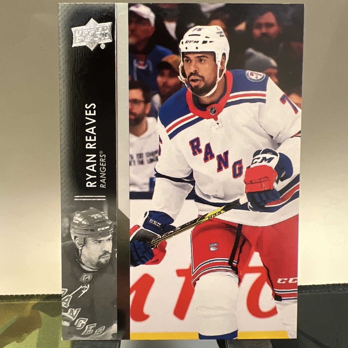 Ryan Reaves #605 Upper Deck 2021-22 NHL Hockey New York Rangers