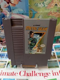 Nintendo NES: Metal Gear [TOP KONAMI ✅ 1ERE EDITION] Fr