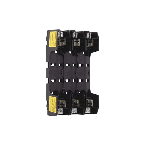 BUSSMANN RM60030-3CR Fuse Block,0 to 30A,R,3 Pole 40LG60
