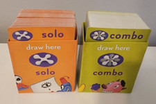 Cranium Cadoo Replacement Lot of 150 Solo and 150 Combo Cards with Boxes