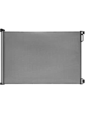 Easy Baby Products Retractable Baby Gate, Extends up to 71", White