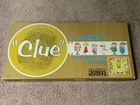 Clue Detective Board Game Vintage 1963 Parker Brothers Original 100% Complete