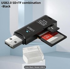 SD Kartenleser USB 2.0 Micro SD SDHC SDXC MMC Mobil T-FLASH PC Laptop USB Stick