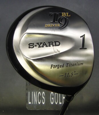S-YARD T9 BL Forged Titanium 11,5° Driver Regular Graphitschaft S-Yard Grip
