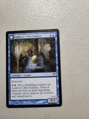 1x MTG Magic the Gathering Ludevic's Test Subject Abomination Innistrad LP