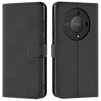 Book Case für Honor Magic 5 Lite Hülle Flip Cover Handy Tasche Schutz Hülle Etui