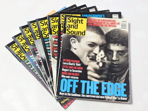 Sight & Sound Vintage Magazine Bundle - Set of 8 Iconic Versions from 1995