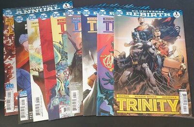 DC Comics Trinity #1-8 + Annual VF/NM #DC00670