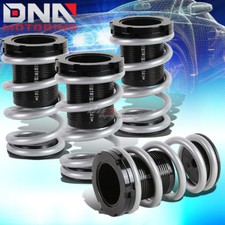 For 01-05 Civic Em Es 1-3scale Suspension Lowering Coilover Silver Coil Springs