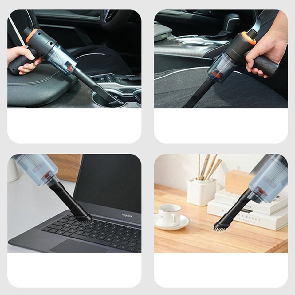 Premium Car Vacuum Cleaner Wireless and Portable 6000Pa Suction