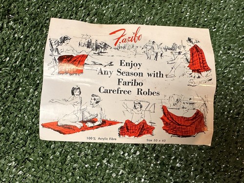 Vintage Wisconsin Badgers Faribo Picnic Blanket and Carrier M&I Bank of Madison - Picture 5 of 10