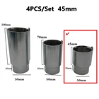 4 PCS 45mm Car Lift Tray Heightening Feet Plus Pad Solid Lift Parts US Stock