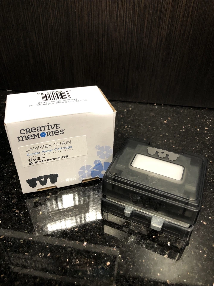 Creative Memories Jammies Shirt Chain Border Maker Punch Cartridge BMC Brand New - Изображение 2 из 4