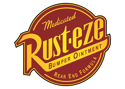 RUST-EZE Color Vinyl Decal Sticker Waterproof