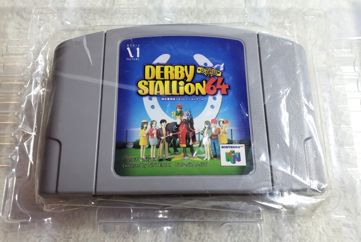 Derby Stallion 64 for Nintendo N64 Japanese Ver. US Seller
