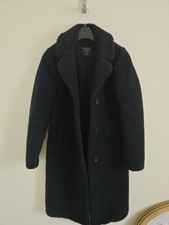 Black Teddy Coat - Abercrombie And Fitch