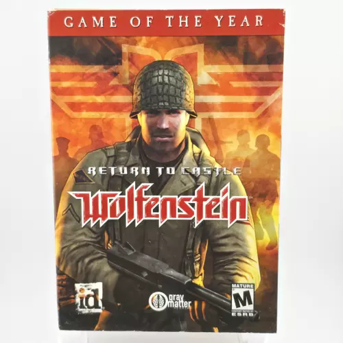 Return to Castle Wolfenstein: Game of the Year, 2002, Small Box, New & Sealed