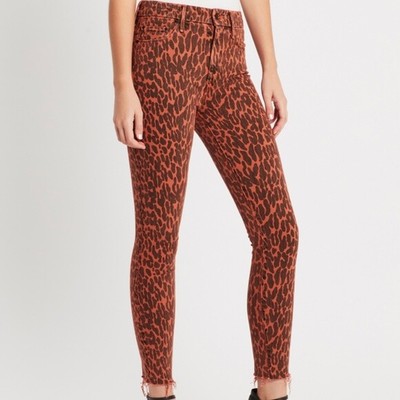 skinny jeans animal print