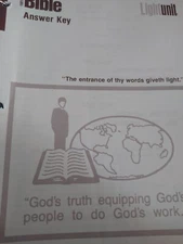 Bible Answer Keys 5 Books (1001-1010) C6