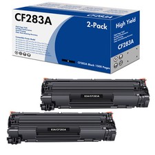 2PK CF283A Toner for HP 83A Toner Cartridge LaserJet Pro M225dw M127fn Printer