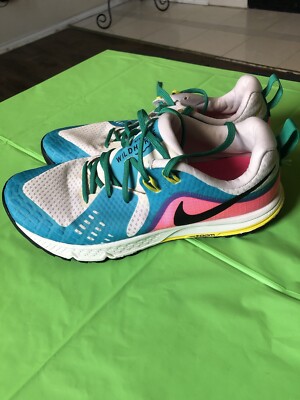 Nike Air Zoom Wildhorse 5 AQ2222-100 W Sz 9.5 Trail Running Shoes Sneakers